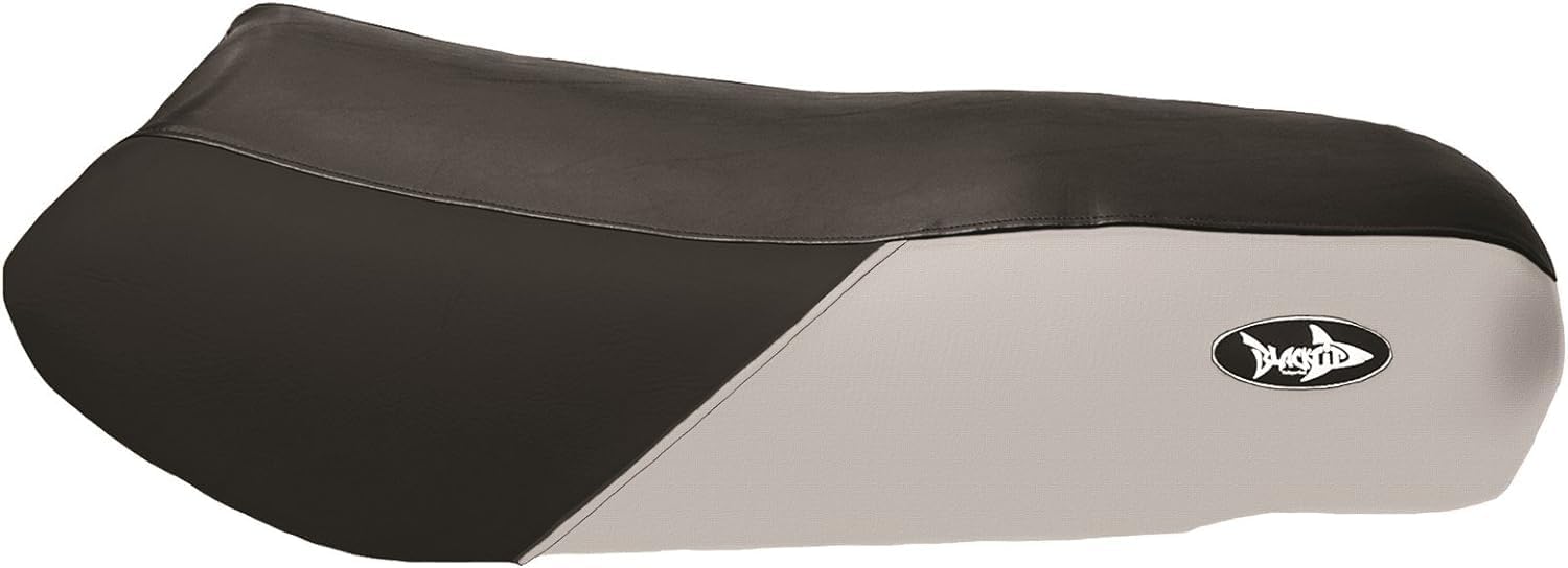 BlackTip Jetsports Vinyl Seat Cover Compatible with Kawasaki 1998-2003 ZXI 1100 Jet Ski (Gray/Black)