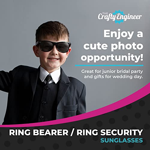 The Crafty Engineer Ring Bearer Sunglasses | Flower Girl Sunglasses (Ring Security) #TOP4