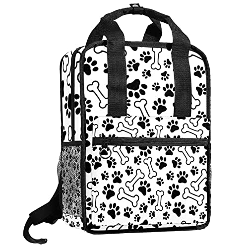 Sac à dos bretelles réglables taille unique avec motif mauvaises herbes ultra confortable