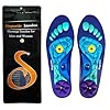 Ptyism Solette per Agopressione Magnetiche（Blu&Verde丨44-47） Plantari Magnetici Dimagranti,Solette Massaggianti丨Solette Digitopressione, Solette per Riflessologia Plantare.