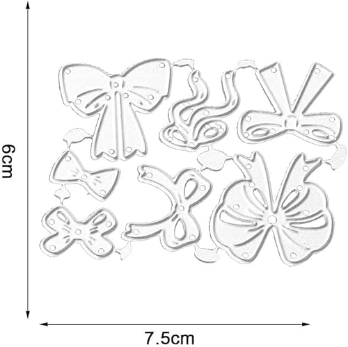 Matrizes de corte de arco para fazer cartões, matrizes de corte, estênceis para álbum de fotos faça