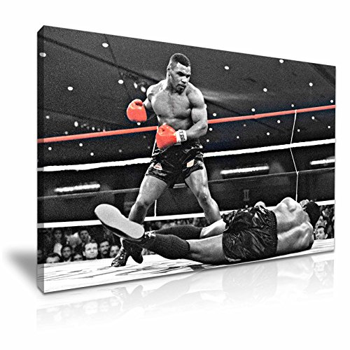 Mike Tyson de mayor éxito de boxeo lienzo para la pared Art print (76 x 50 cm