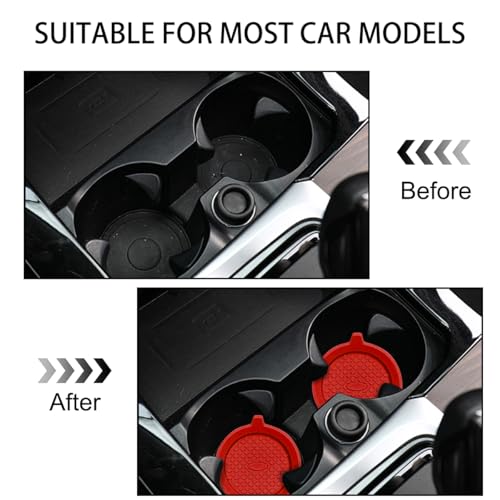 Zpana Porta Vasos para Auto de Silicona, 4 Piezas miniatura 6