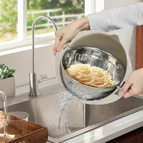 Khoxu KH-003 4-1 Colander With Mixing Bowl Set, 2024 New Food Strainers And Colanders Set thumb #2