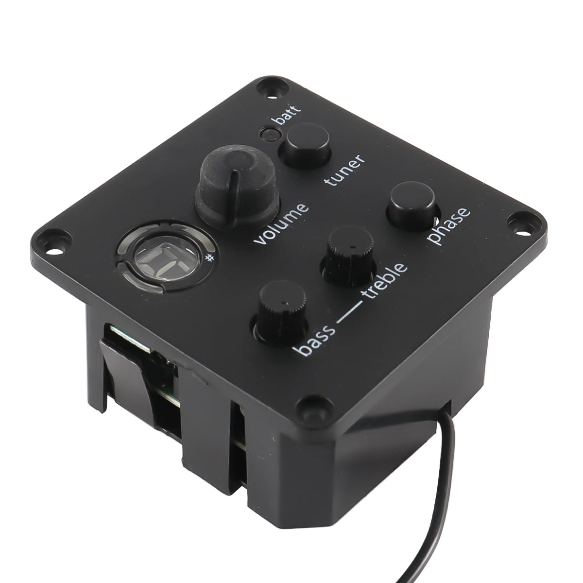 Juego de pastillas para guitarra acústica, preamplificadores, ecualizador de 3 bandas, Fishman ISYS, orificio integrado para guitarra electroacústica clásica, orificio de sonido folk.
