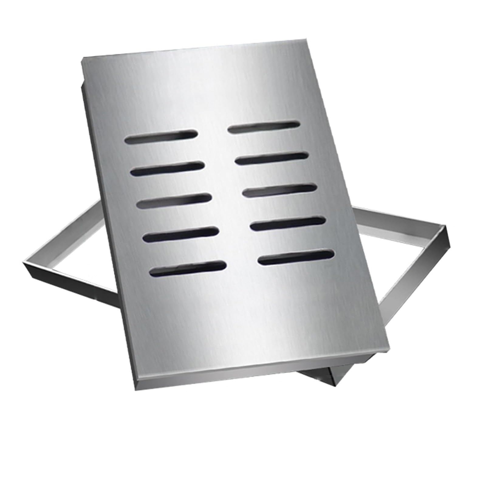 Grille de qualité 201 pour eaux pluviales couvercle en acier inoxydable