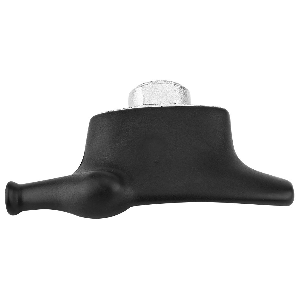Qiilu negro plástico montaje cabeza de desmontaje para el diámetro de la máquina del cambiador de neumáticos, 28 mm/30 mm (28 mm)