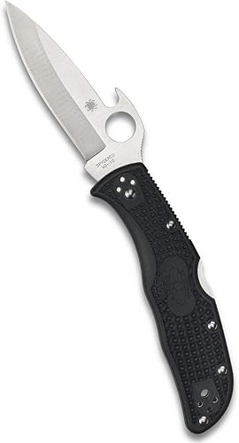 Miniatura 1 de Spyderco Endela - Cuchillo ligero con hoja de acero inoxidable VG-10 de 3.41 pulgadas y abridor Emerson - PlainEdge - C243PGYW