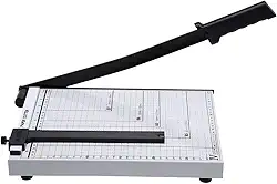 Guilhotina Lorben Base Metálica 30cm 10 Folhas Papel A4 B5 A5 B6 B7 Corte Reto GT357