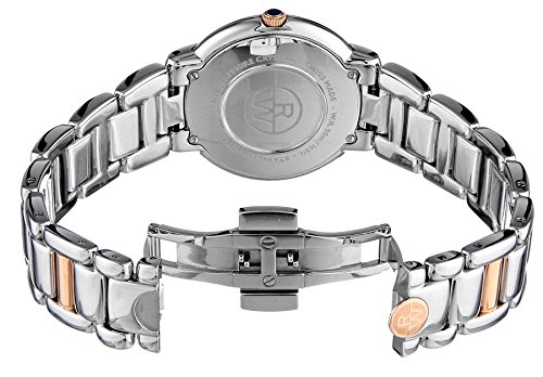 Raymond Weil Women's 5235-S5S-01658 Jasmine Diamond-Accented Two-Tone Watch With Link Bracelet #TOP4