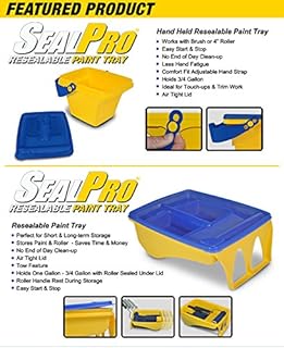 SealPro Resealable Large Paint Tray