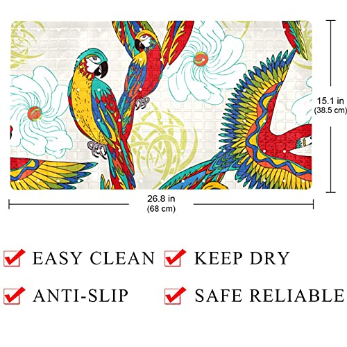 Tapis antidérapant pour baignoire Phoenix 41x71 cm avec ventouses - 5