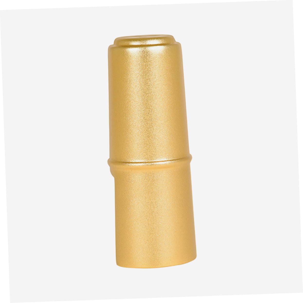 Set Bocchino per Sax Alto in Metallo, 1 Pezzo, Oro | Cappuccio Protettivo e Clip Inclusi, Custodia in Stoffa, per Musicisti Professionisti, Uso Ampio