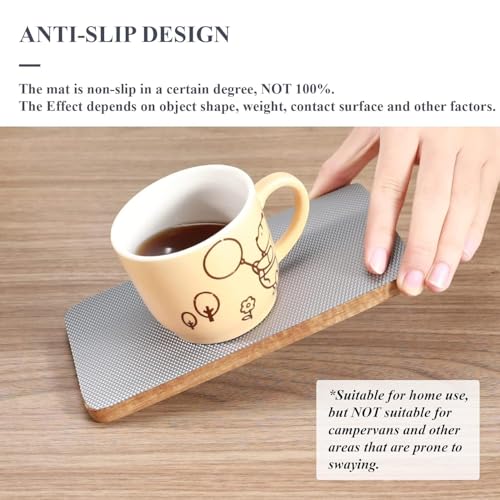 Image of JRM Multipurpose Waterproof EVA Anti-Slip Mat Roll for Kitchen, Drawer, Fridge, and Shelf Liner | Super Strong, Food Grade (Grey, 45W x 125L cm (1.25L m))