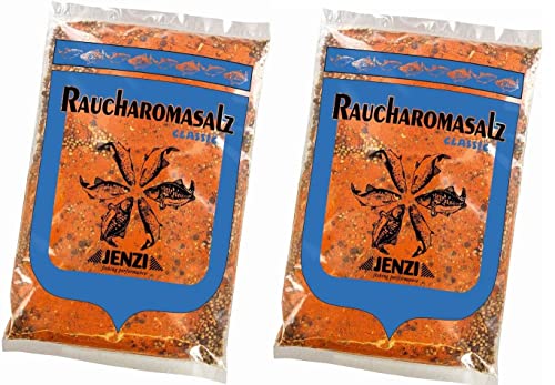 Jenzi - Juego de 2 unidades de 700 g, juego de ahumado, juego de 2 unidades