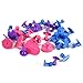 Qiilu Paintless Glue Puller Tabs, 36pcs Puller Tabs Tools Different Sizes Pulling Tabs for Car Auto Hail Damage Repair Auto Body Kits