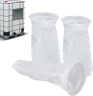 3 Stück IBC Filter Deckelfilter IBC Deckelfilter Regenwasserfilter IBC Tank Filter IBC Deckel Filter IBC Container IBC Ersatzfilter Nylon Filter für Filterset Regenwassertank IBC Regentonnen