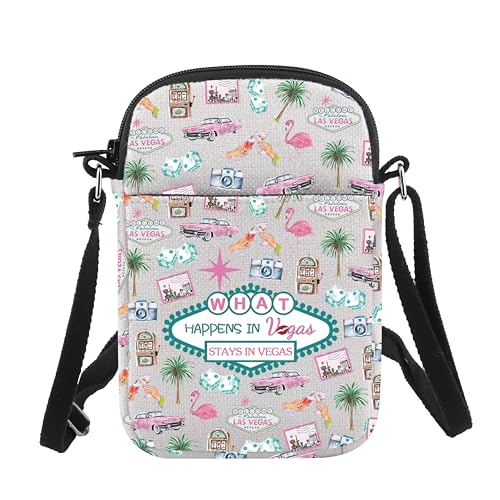 CHOORO Vegas Trip Bag Vegas Gifts Gambling Gift Travel lover Gift What Happens In Vegas Stays In Vegas Shoulder Bag
