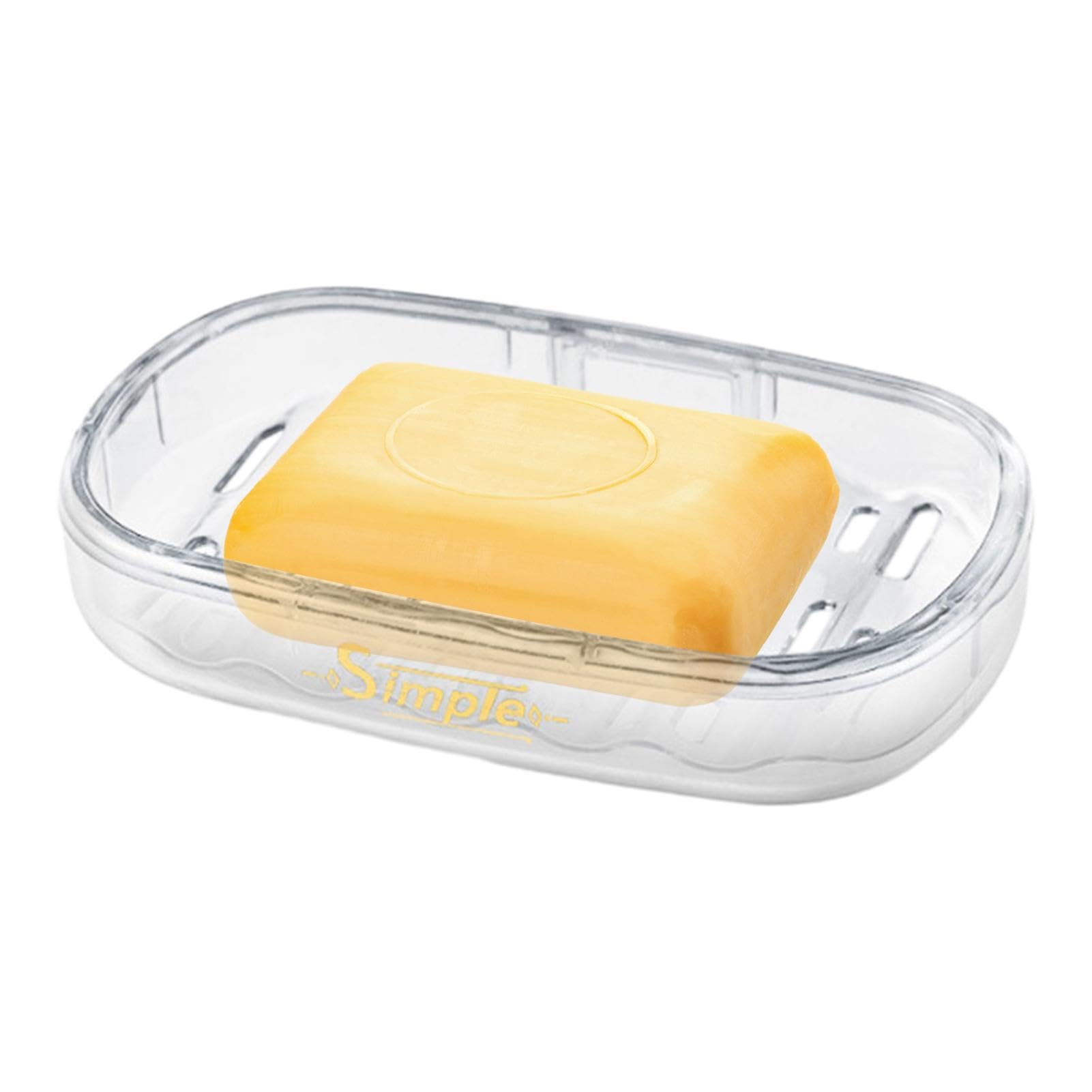Porte-savon de salle de bain au design épuré et fixation ventouse