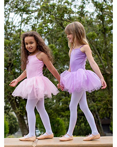 STELLE Vestido de malha ballet para dança, ginástica e balé para meninas (bebê/menina/menina grande)