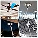 Farafox 12ft Light Bulb Changer for High Ceilings - Lightweight Lightbulb Extension Pole Light Bulb high Reach Remover Tool Kit with Baskets Suction Cup & Duster