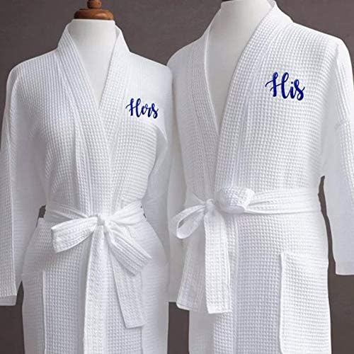 Soft Touch Linen Men's Cotton Waffle Bathrobe, Luxurious & Lightweight, Comfortable & Absorbent, Softness, Fast Dry, - Image 5