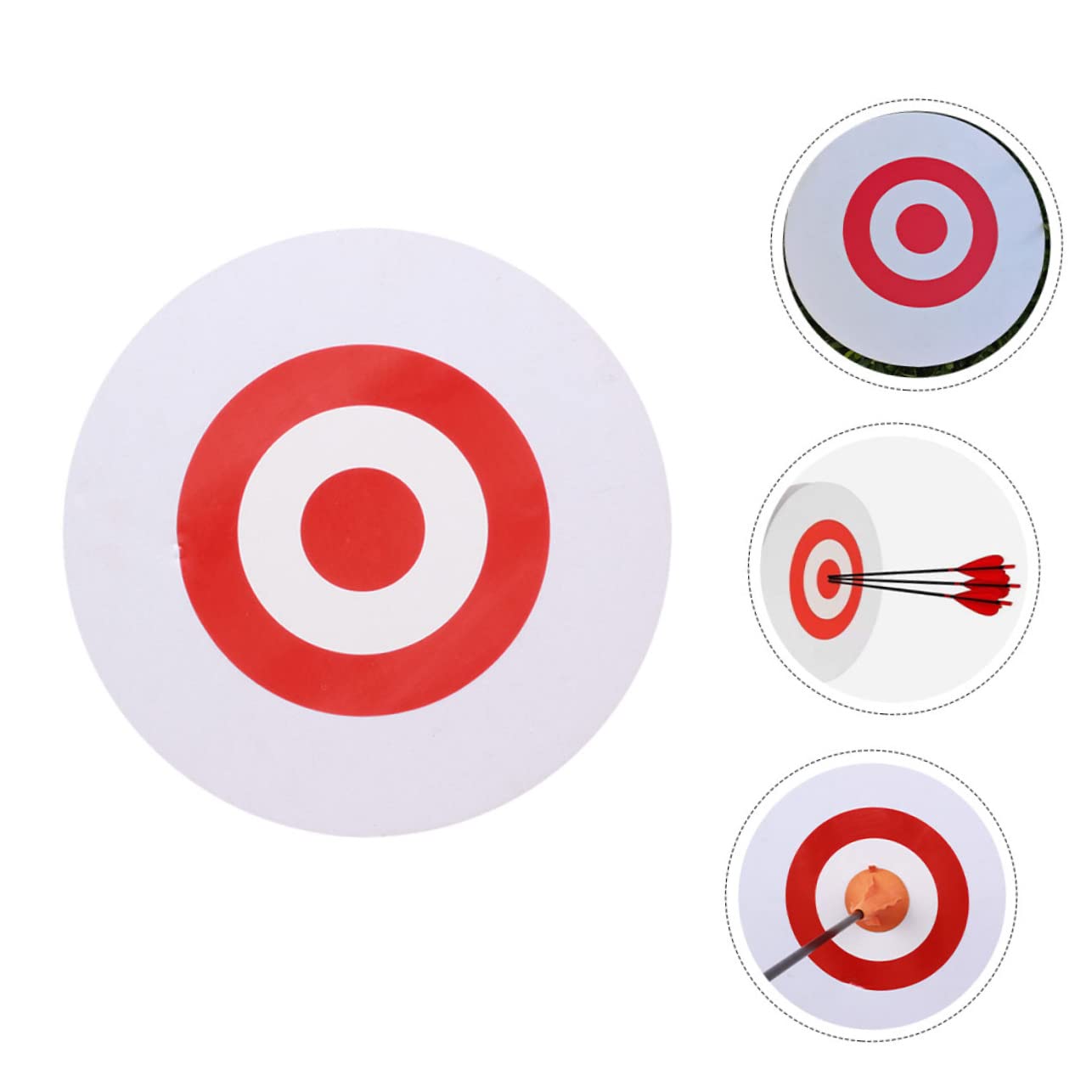 Kisangel Wear-Resistant Moving Shoot Accessory Reusable Arrow Eva Portable for Outdoor Activities