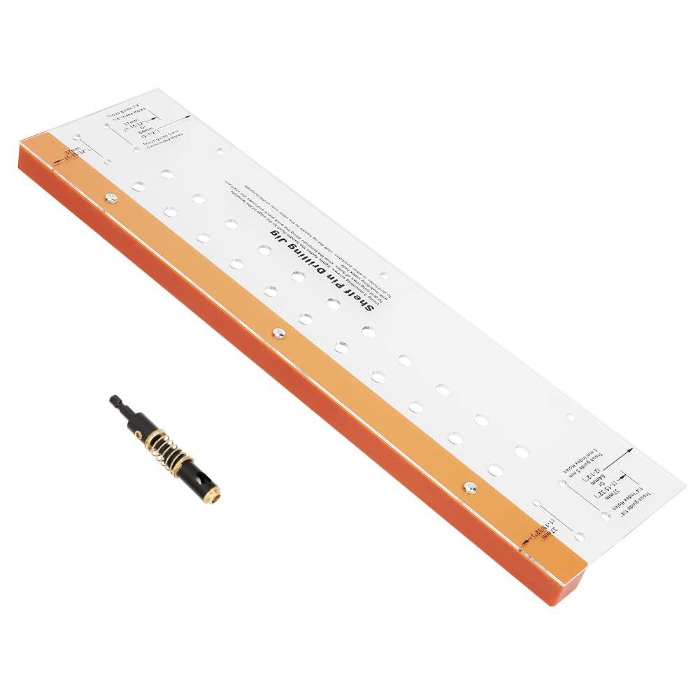 Woodworking Hole Drill Guide Pin Drilling Jig, Shelf Pin Drilling Jig Shelf Pin Jig - Image 3