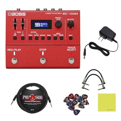 Boss RC-500 Loop Station Bundle