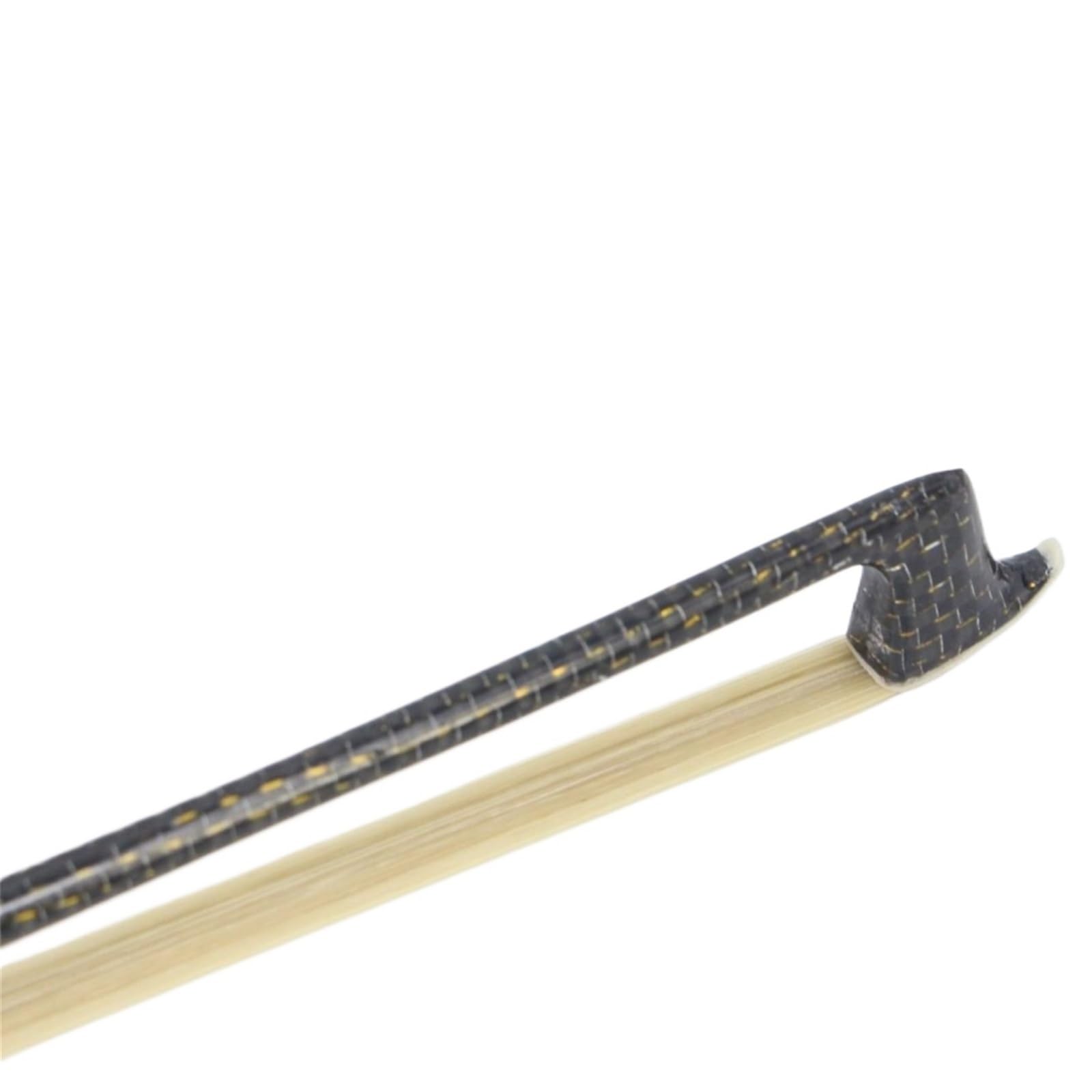 Arco De Violín arcos de violín de fibra de carbono hechos a mano(Yellow,1/2)