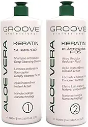 Escova Definitiva De Babosa Keratin Groove Professional 1l