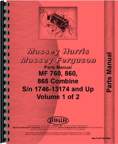 Massey Ferguson Combine Parts Manual