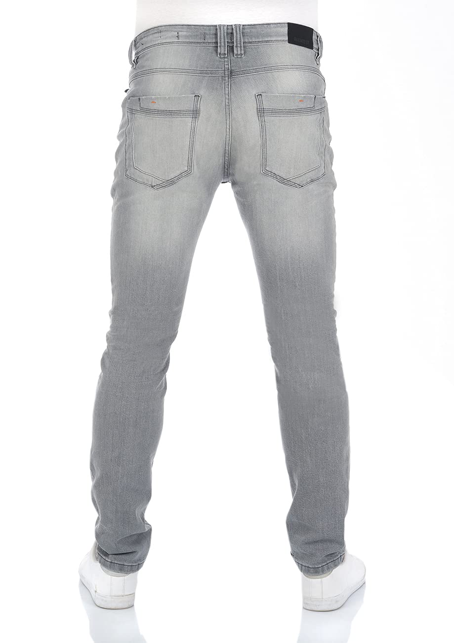 riverso Jeans Herren Stretch Slim Fit RIVCaspar Jeanshose Hose Denim | Schwarz Blau Grau 29 30 31 32 33 34 36 38
