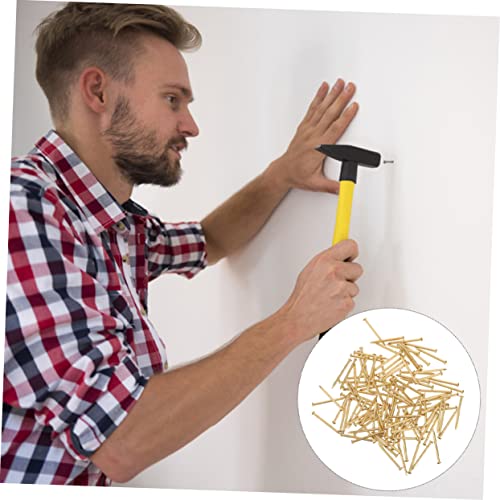 2030Pcs Clavos de Cabeza Redonda de Cobre para Fabricación de Muebles y Carpintería miniatura 4