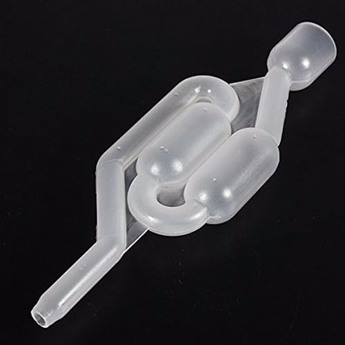 S-Shape Air Lock Ojal Homebrew Cerveza Fermentación Vino Fabricación