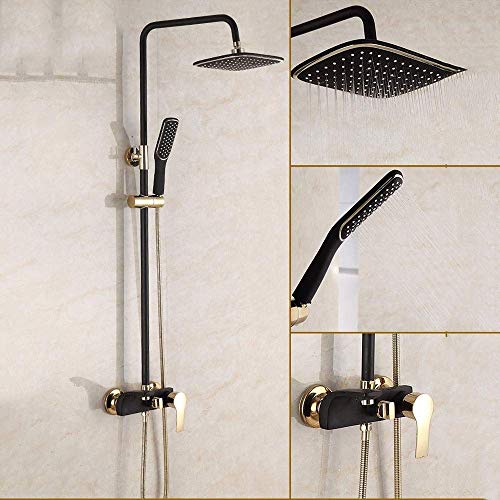 Douche murale cuivre installation facile pour rénovation rapide - 7