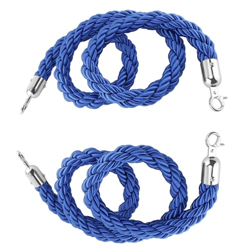 Corde en jute robuste de 3,5 m pour stopper les chutes d'objets avec filet de sécurité bleu