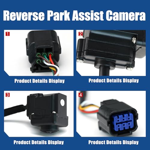 Image of No. 95760-B2100 Rear View Backup Reverse Parking Camera /Rear View Camera | Compatible with New Rear View Backup Parking Camera Kia Soul 2014 2015 2016 F8 Reverse Park Assist Camera Replace 95760-B2010
