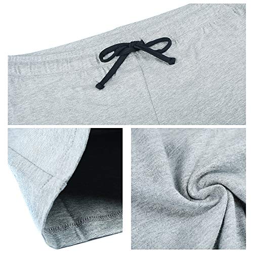 Image of U2SKIIN 2 Pack Pajama Pants for Women Soft, Cotton Comfortable Womens Lounge Lightweight Sleep Pj Bottoms