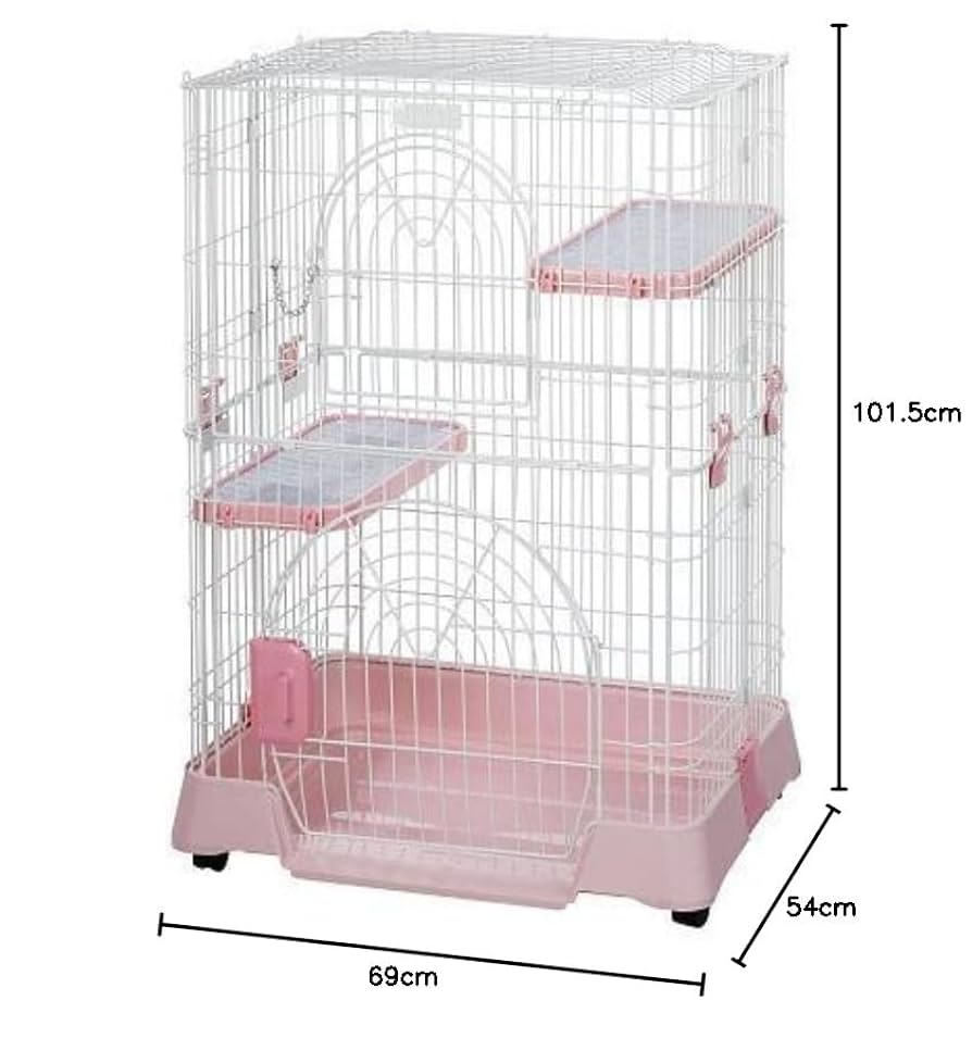 【使用期間1ヵ月】IINA キャットルーム　ブラウン （爪研ぎ付） 使用期間1ヵ月】IINA キャットルーム ブラウン （爪研ぎ付