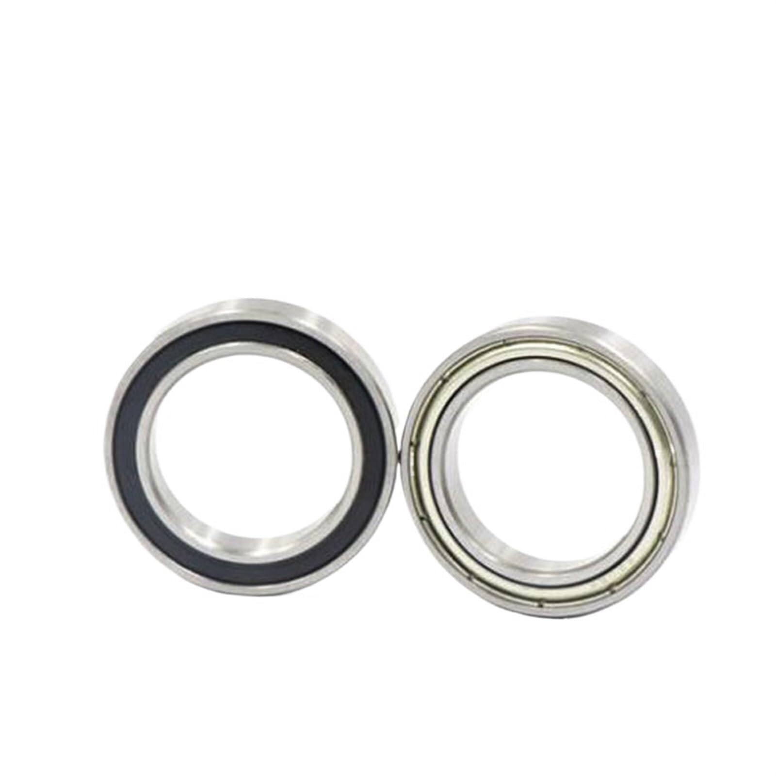 Industrial Shaft Bearings, 5/10pcs 6700/6701/6702/6703/6704/6705-2RS ZZ Bearing Ultra Thin Wall Rubber Shielded Ball Bearings(5PCS,6704ZZ)(6700ZZ,10 Pieces)