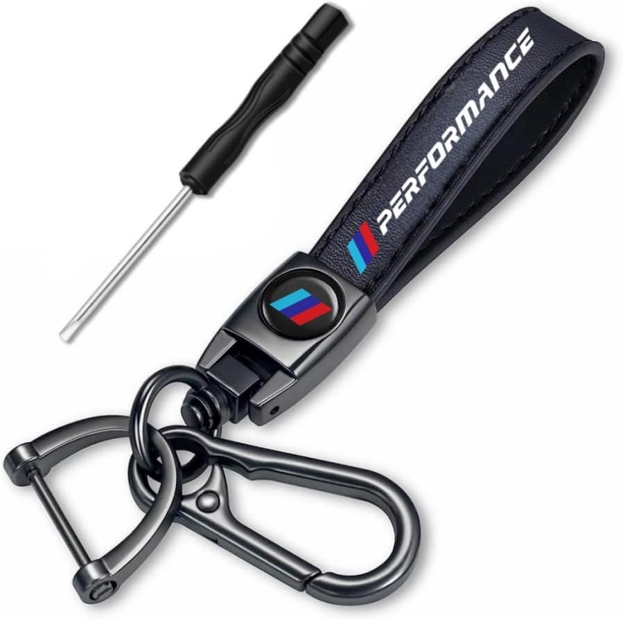 Car leather alloy keychain keyring with car logo Keychain Keyring accessories