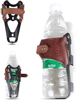 Amazon | 自転車ボトルケージヴィンテージレザー調節可能な ロード