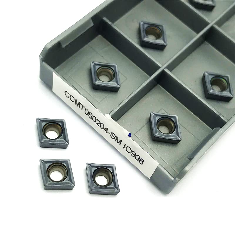 Insertos de carburo para torno CCMT060204 SM IC908 miniatura 4