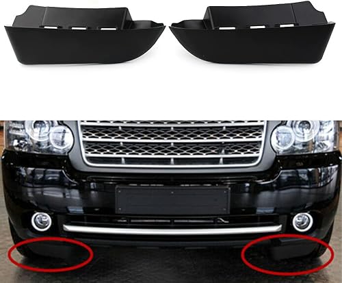 GZYF Deflectores de aire laterales de parachoques delantero auto del coche para Range Rover 5.0L V8 2010-2012