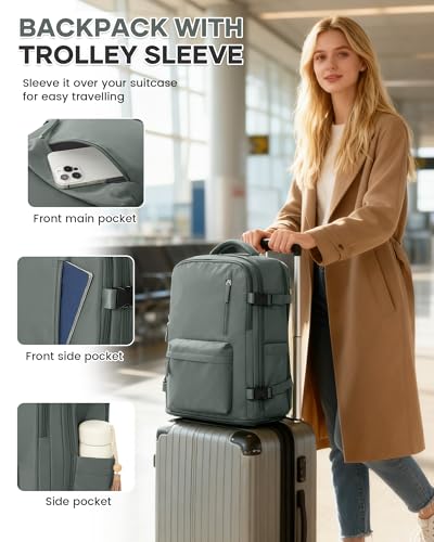 Large Waterproof Travel Backpack