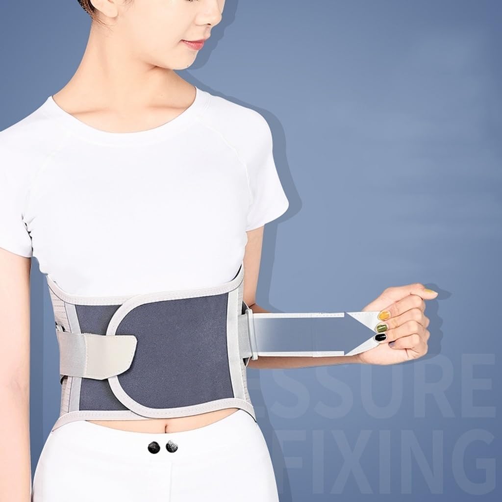 Soporte Lumbar For Mujeres Y Hombres, Cinturón De Soporte For La Parte Inferior De La Espalda con 4 Tirantes, Alivio del Dolor For La Ciática, Dolor De Espalda, Hernia De Disco, Estenosis Espinal (Si