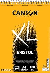 Canson XL Bristol Zeichenpapier Block A4 50 Blatt