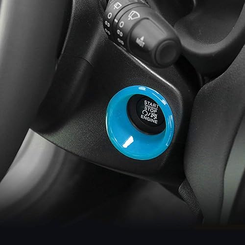 Miniatura 3 de Juego de 31 piezas de decoración interior de automóvil Accesorios de decoración para Jeep Renegade 2015-2018 (azul cielo)