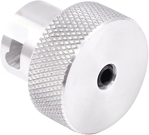 Miniatura 4 de Pomo para válvula de gato de botella Tornillo de liberación en la prensa hidráulica de carga de puerto hecha de aluminio 6061 (38 ")